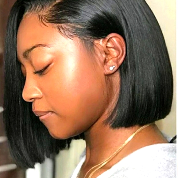 Lace front wig